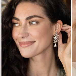 Olive & Piper  Gold Valentina Drop Earrings